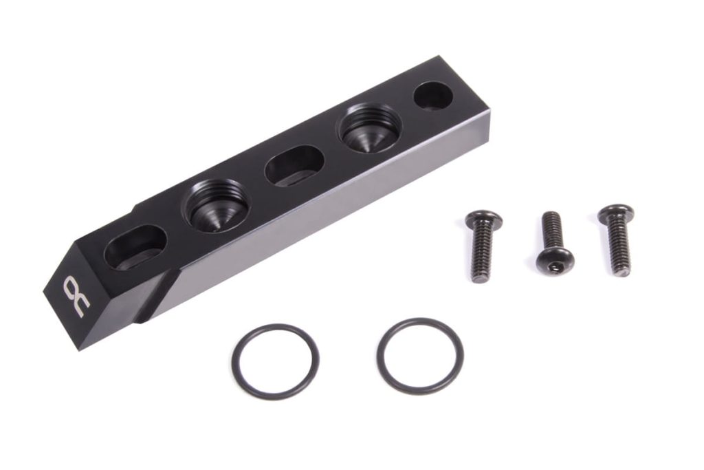 Alphacool Eisblock Aurora Terminal flat straight - Acetal