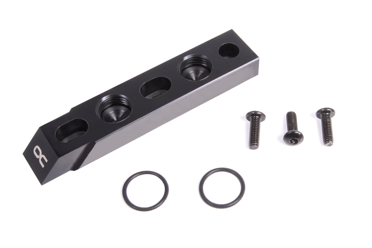 Alphacool Eisblock Aurora Terminal flat straight - Acetal