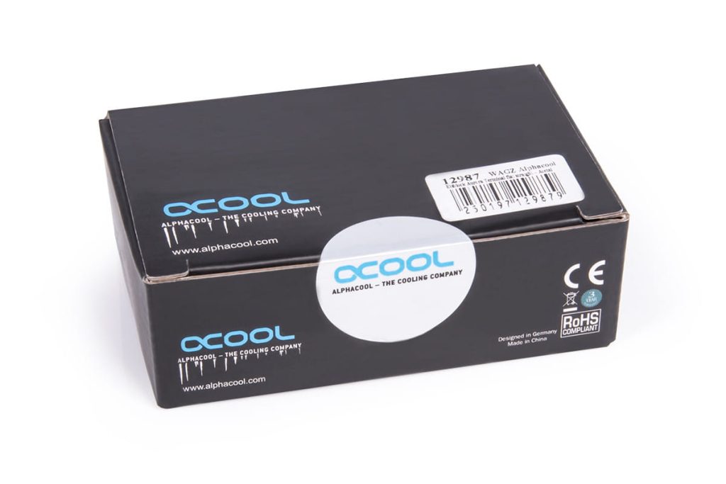 Alphacool Eisblock Aurora Terminal flat straight - Acetal