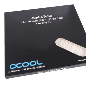 Alphacool tubing AlphaTube HF 16/10 (3/8ID) - Ultra Clear 3m (9,8ft) Retailbox
