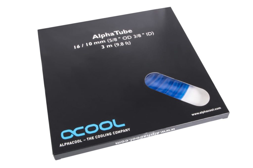 Alphacool tubing AlphaTube HF 16/10 (3/8ID) - UV blue 3m (9,8ft) Retailbox : image 4