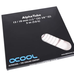Alphacool tubing AlphaTube HF 13/10 (3/8ID) - UV white 3m (9,8ft) Retailbox : image 4