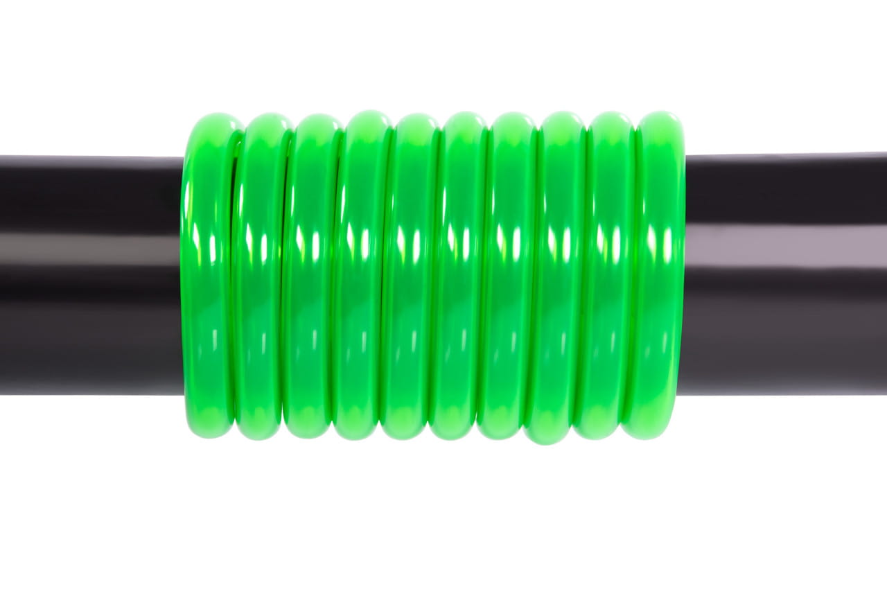 Alphacool tubing AlphaTube HF 16/10 (3/8ID) - UV green 3m (9,8ft) Retailbox