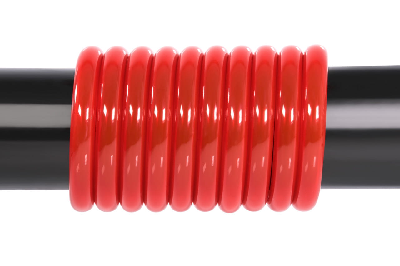 Alphacool tubing AlphaTube HF 16/10 (3/8ID) - UV red 3m (9,8ft) Retailbox