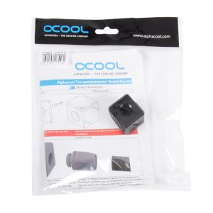Alphacool Eiszapfen connection terminal 4-way G1/4 IT - acetal black