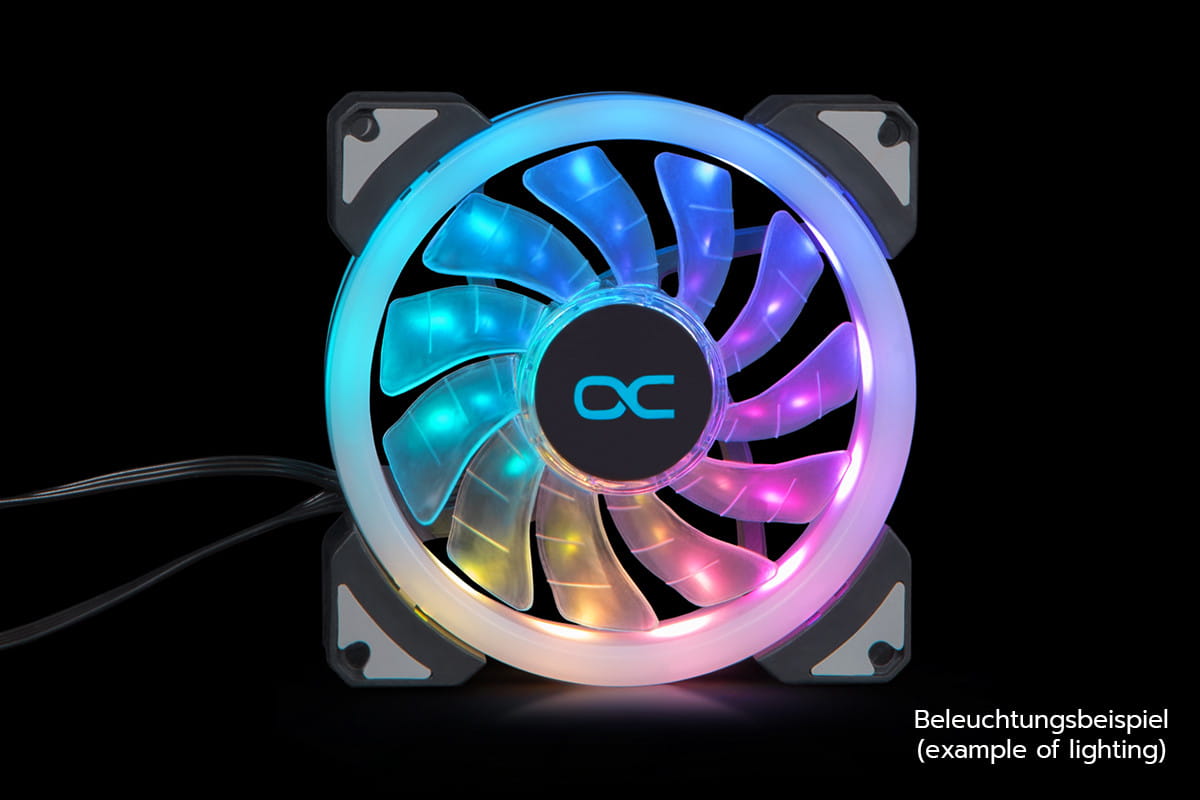 Alphacool Eiszyklon Aurora LUX Digital RGB (92x92x25mm)