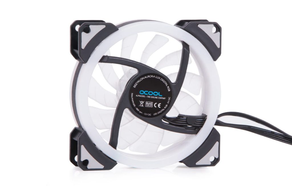 Alphacool Eiszyklon Aurora LUX Digital RGB (92x92x25mm)
