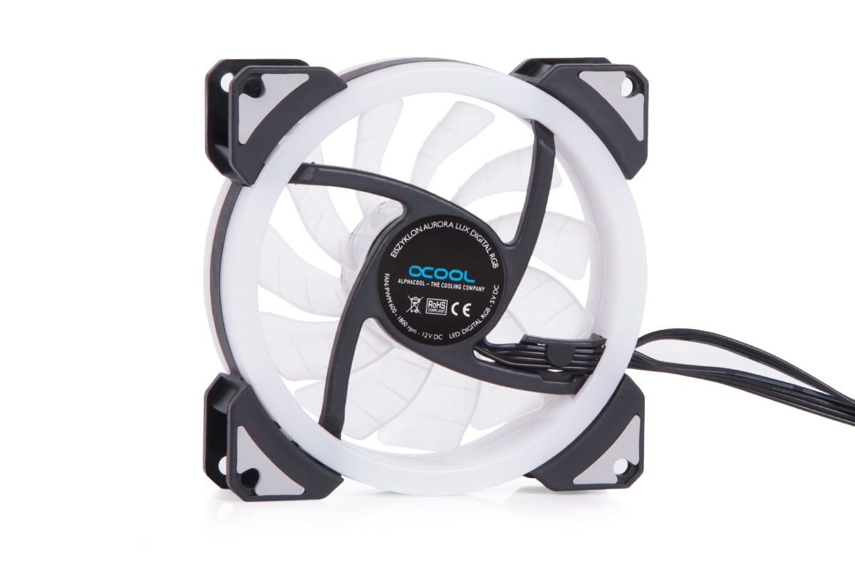 Alphacool Eiszyklon Aurora LUX Digital RGB (92x92x25mm)