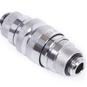 Alphacool Eiszapfen quick release connector kit G1/4 outer thread - Chrome