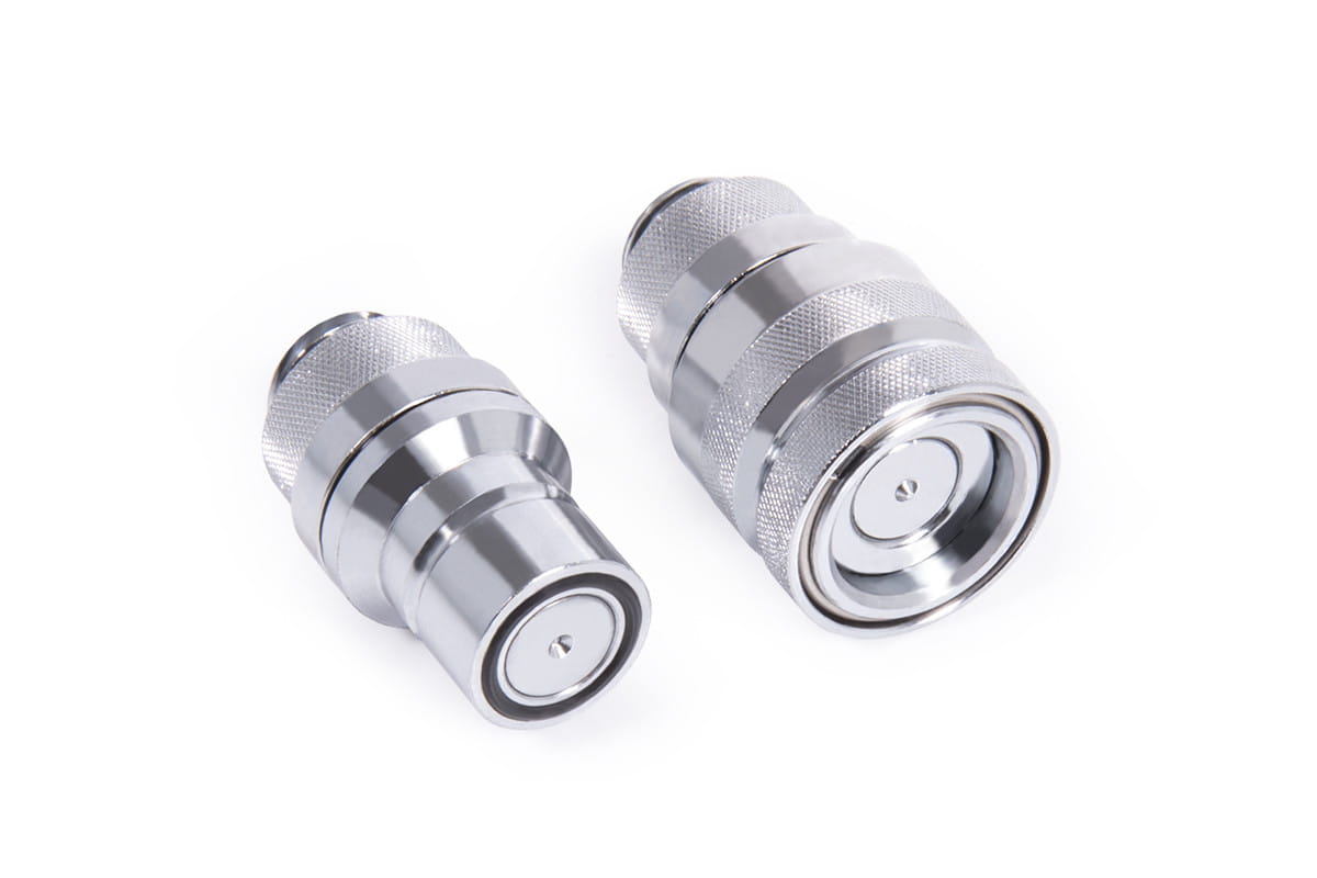 Alphacool Eiszapfen quick release connector kit G1/4 outer thread - Chrome