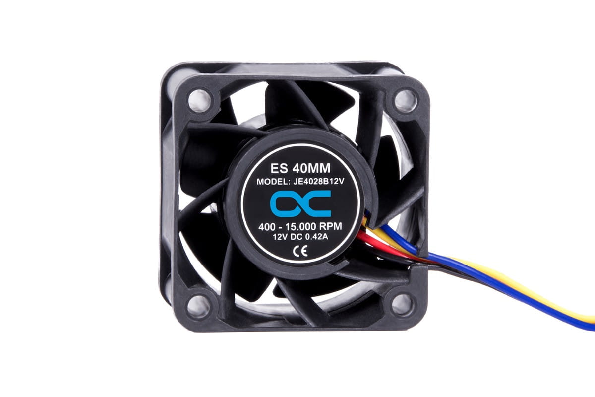 ES 40mm 400-15.000rpm Fan ( 40x40x28mm ) - Two Ball Bearing - PWM