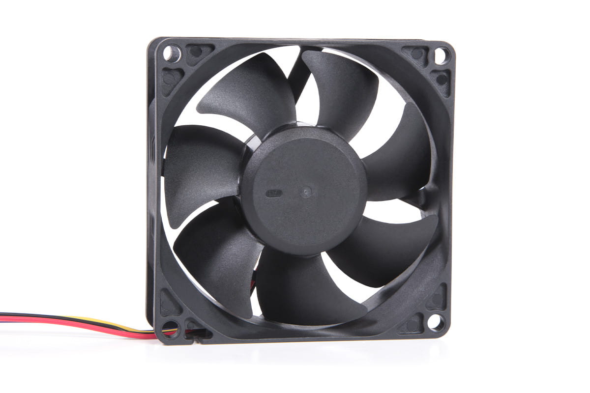 Alphacool ES 80mm 800-6.000rpm Fan ( 80x80x25mm ) - Two Ball Bearing - PWM (JE8025B12V)