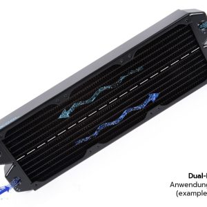 Alphacool NexXxoS UT60 Full Copper Dual-Flow 360mm Radiator : image 4
