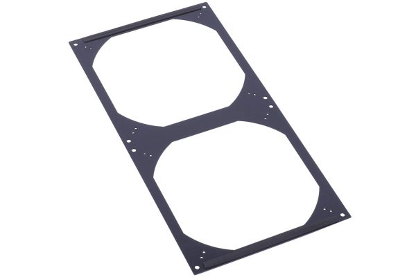 Alphacool Radiator 400mm fan grill 2×180/200mm – Black