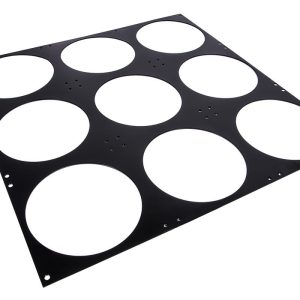Alphacool SuperNova 1260 fan grill 9x140mm - black : image 1