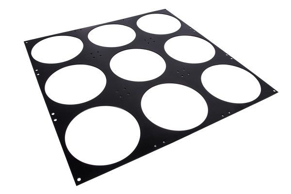 Alphacool SuperNova 1260 fan grill 9x140mm – black