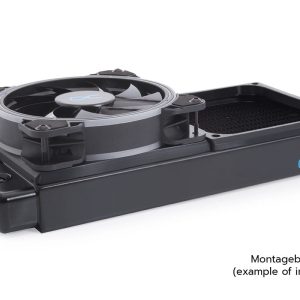 Alphacool Shroud and decoupling 120mm (7mm thickness) incl. 4x M3x37mm Screws