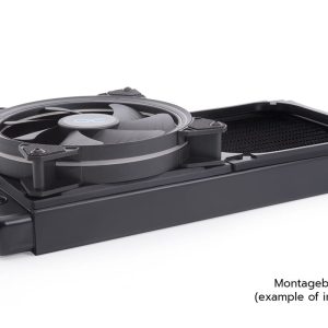 Alphacool Shroud and decoupling 140mm (7mm thickness) inkl. 4x M3x37mm Screws