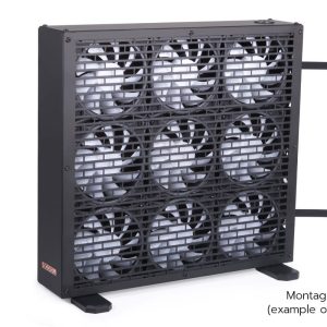 Alphacool NexXxoS Nova 1080 mm fan housing - Black