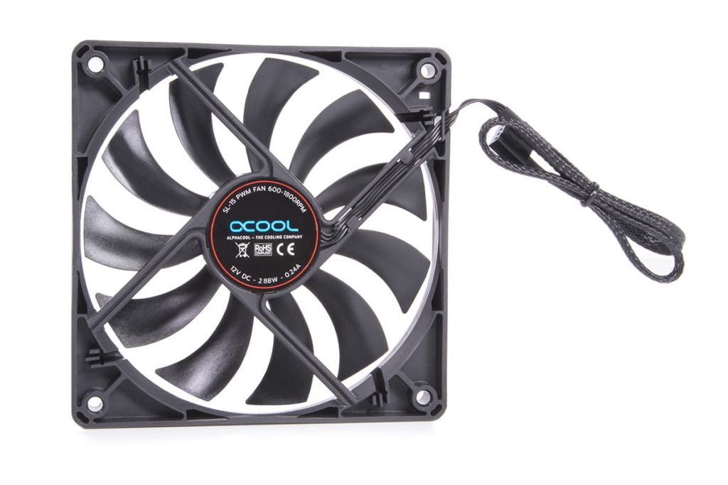 Alphacool SL-15 PWM Fan 600-1800rpm ( 120x120x15mm ) : image 2