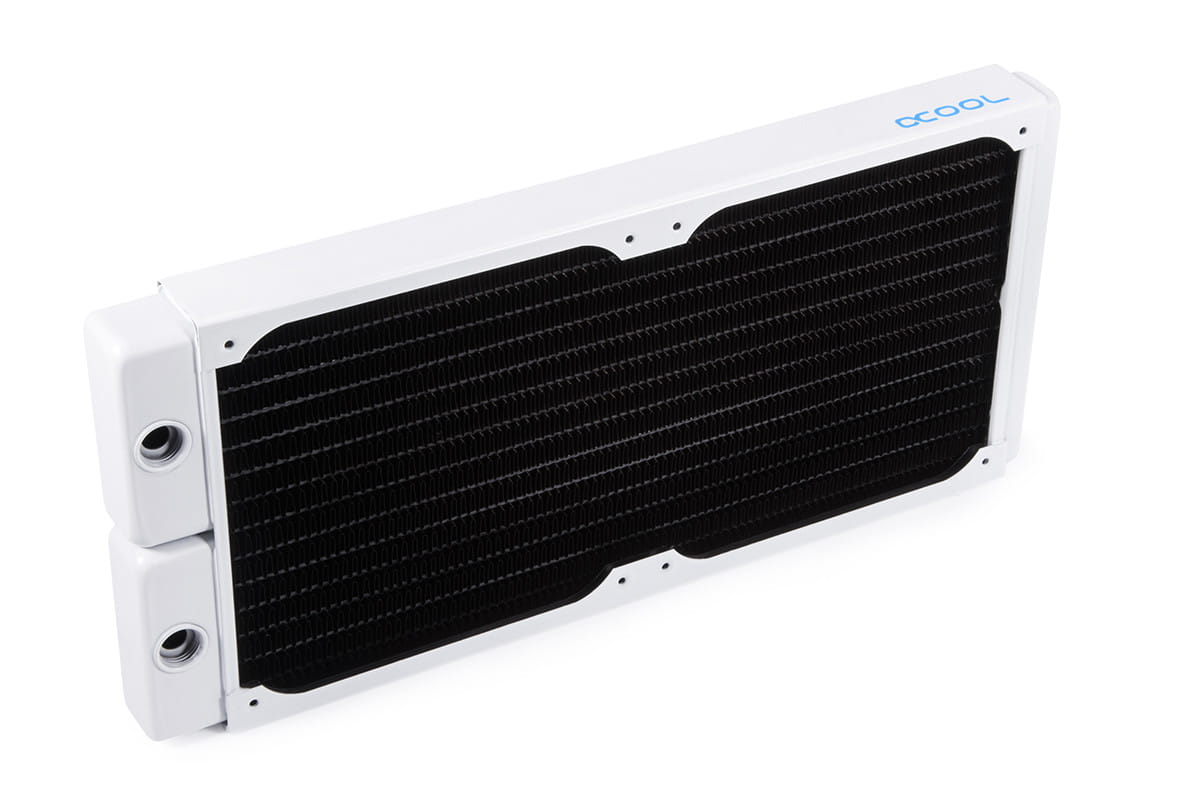 V Raticator Alphacool NexXxoS ST30 Full Copper 280mm Radiator V.2 - White Special ...