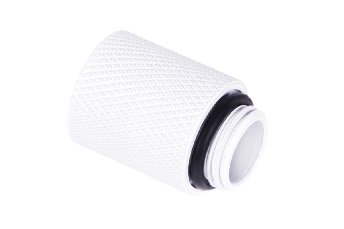 Alphacool Eiszapfen extension 20mm G1/4 outer thread to G1/4 inner thread - white