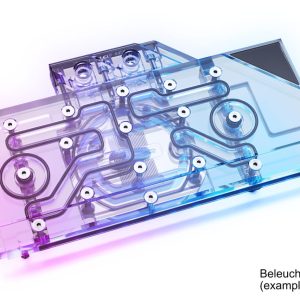Alphacool Eisblock Aurora Plexi GPX-N RTX 3090/3080 with Backplate (Reference)