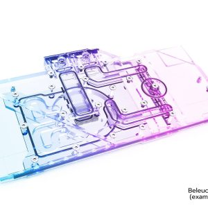 Alphacool Eisblock Aurora Acryl GPX-A Radeon RX 6800/6800XT Gaming X Trio with Backplate