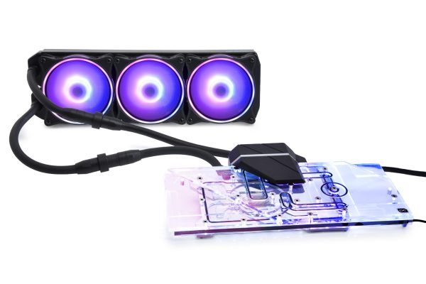 Alphacool Eiswolf 2 AIO – 360mm Radeon RX 6800/6800XT Gaming Trio X with Backplate