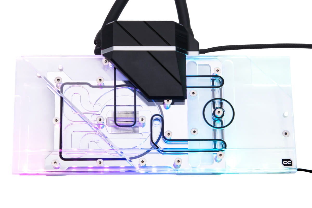 Alphacool Eiswolf 2 AIO - 360mm Radeon RX 6800/6800XT Gaming Trio X with Backplate