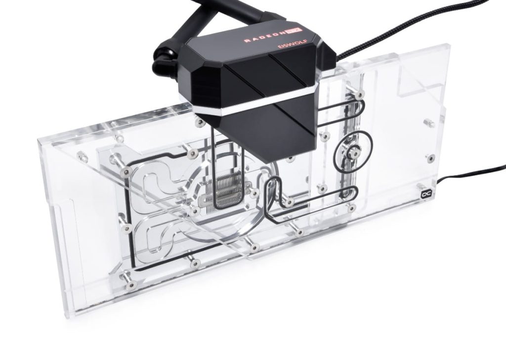 Alphacool Eiswolf 2 AIO - 360mm Radeon RX 6800/6800XT Gaming Trio X with Backplate