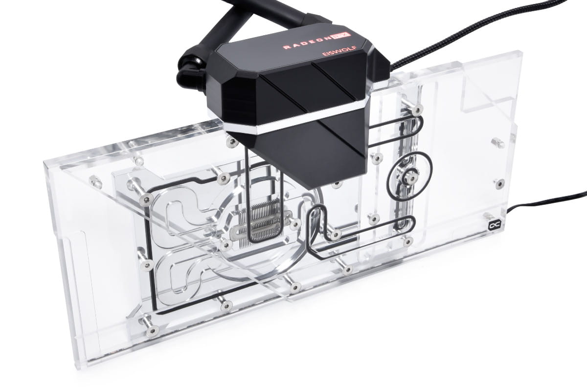 Alphacool Eiswolf 2 AIO - 360mm Radeon RX 6800/6800XT Gaming Trio X with Backplate