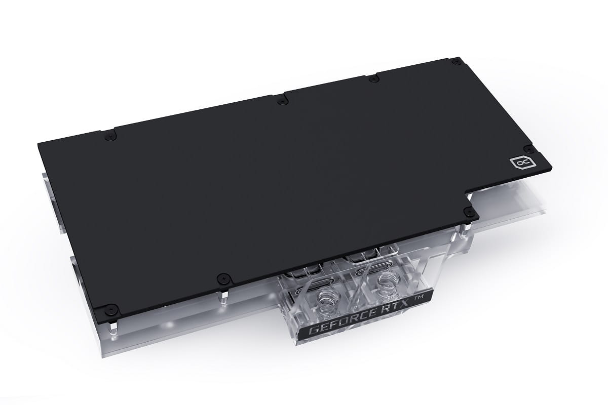 Alphacool Eisblock Aurora Acryl GPX-N RTX 3070 ROG Strix with Backplate