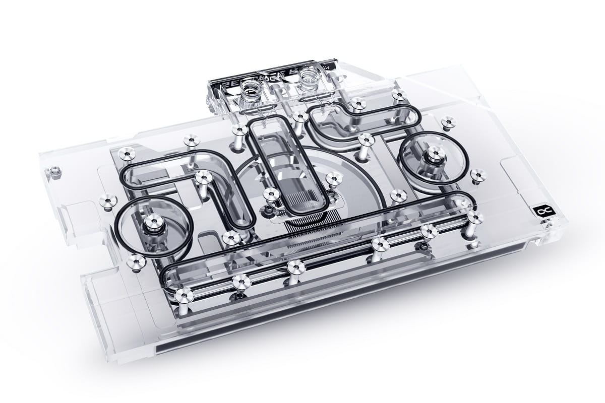 Alphacool Eisblock Aurora Acryl GPX-N RTX 3070 TUF/DUAL with Backplate