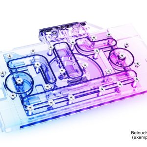Alphacool Eisblock Aurora Acryl GPX-N RTX 3070 TUF/DUAL with Backplate