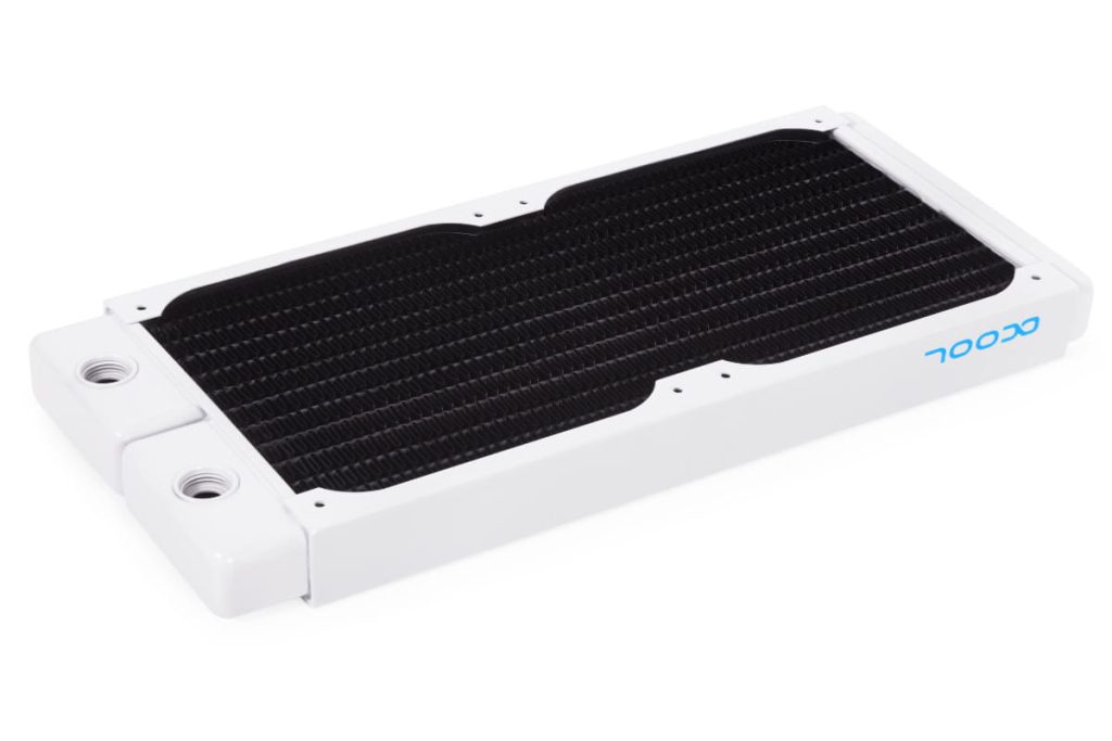Alphacool NexXxoS ST30 Full Copper 240mm Radiator V.2 - White Special Edition