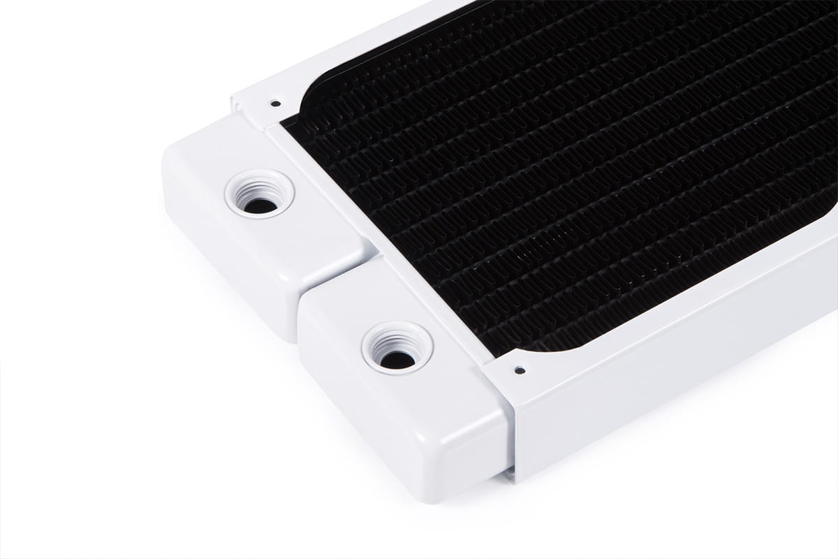 Alphacool NexXxoS ST30 Full Copper 240mm Radiator V.2 - White Special Edition