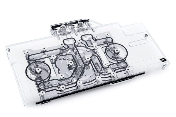 Alphacool Eisblock Aurora Acryl GPX-A Radeon RX 6800 Nitro+ with Backplate
