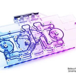 Alphacool Eisblock Aurora Acryl GPX-A Radeon RX 6800 Nitro+ with Backplate