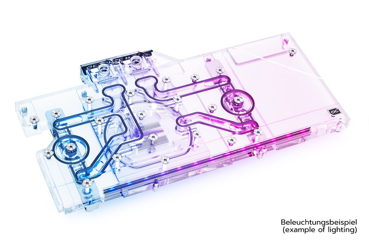 Alphacool Eisblock Aurora Acryl GPX-N RTX 3090/3080 TI HOF with Backplate : image 2