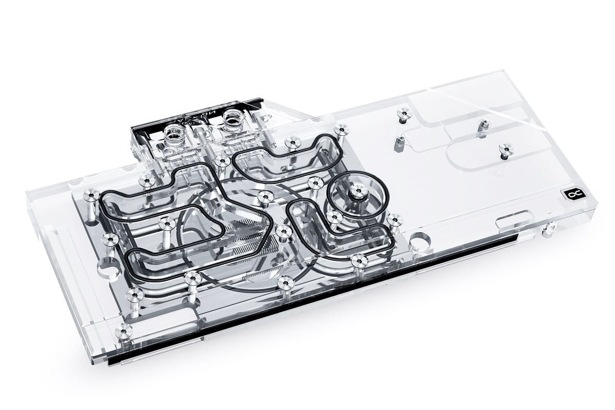 Alphacool Eisblock Aurora Acryl GPX-A Radeon RX 6800XT/6900XT Gaming OC with Backplate : image 1