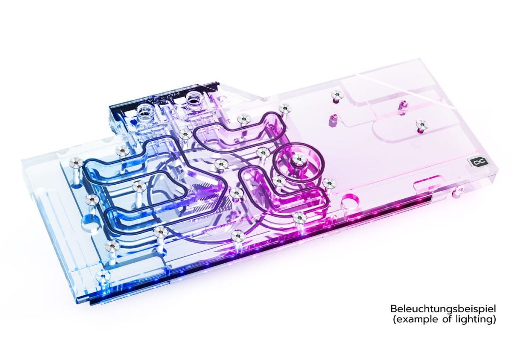 Alphacool Eisblock Aurora Acryl GPX-A Radeon RX 6800XT/6900XT Gaming OC with Backplate : image 2