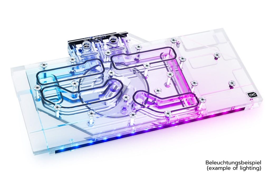 Alphacool Eisblock Aurora Acryl GPX-A Radeon RX 6700XT TUF/Rog Strix with Backplate : image 2