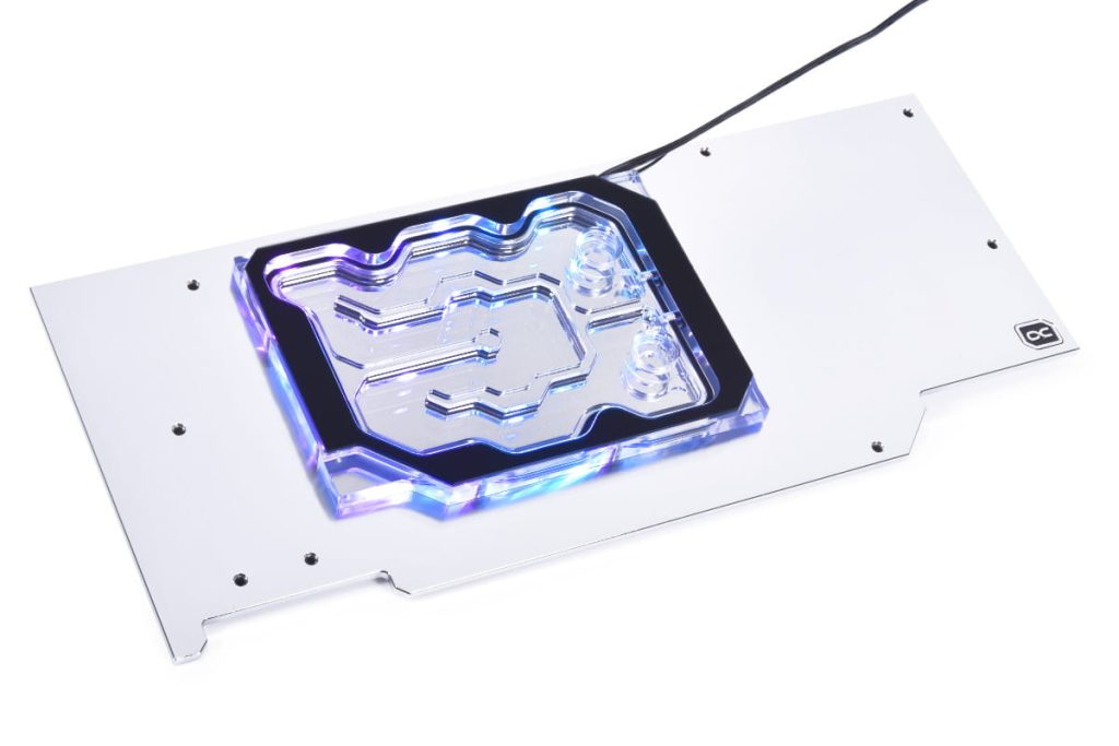 Alphacool Eisblock Aurora GPX-N Acryl Active Backplate 3080/3090 Suprim X
