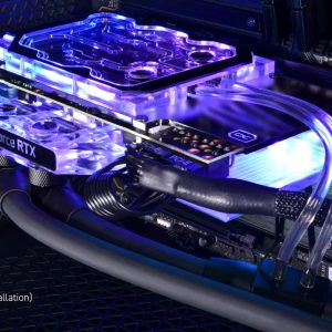 Alphacool Eisblock Aurora GPX-N Acryl Active Backplate 3080/3090 Suprim X