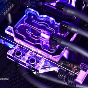 Alphacool Eisblock Aurora GPX-N Acryl Active Backplate 3080/3090 Suprim X