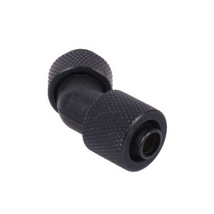 11/8mm (8x1,5mm) compression fitting 45- G1/4 revolvable - knurled - matte black