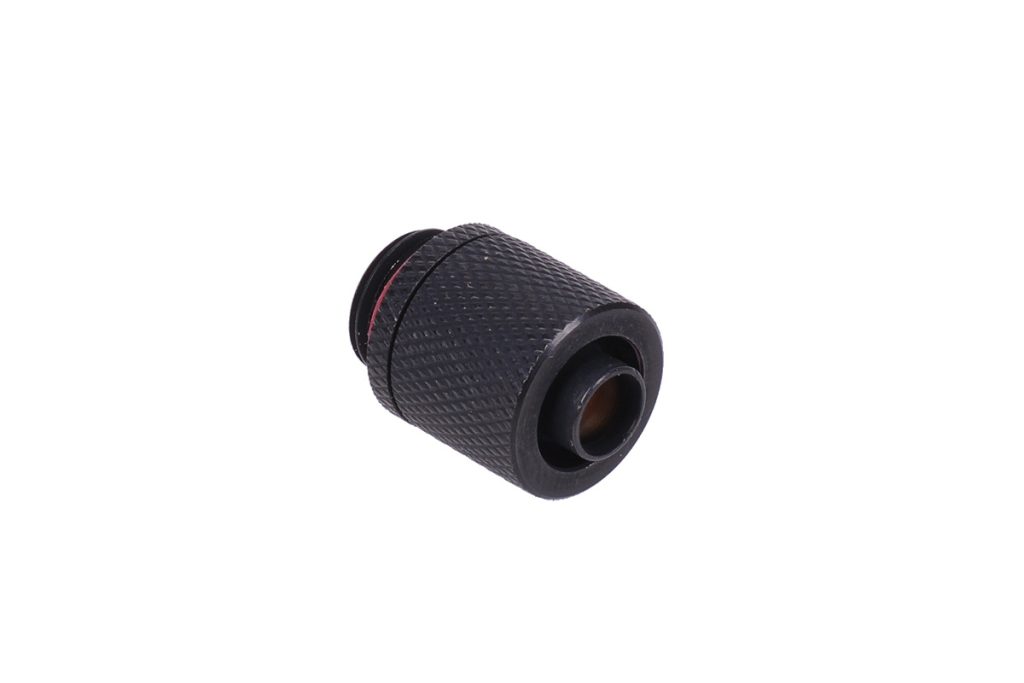 11/8mm (8x1,5mm compression fitting G1/4 - knurled - matte black