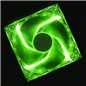 120mmAVP Clear Body, Green LED 1400 RPM Fan (120x120x25mm)