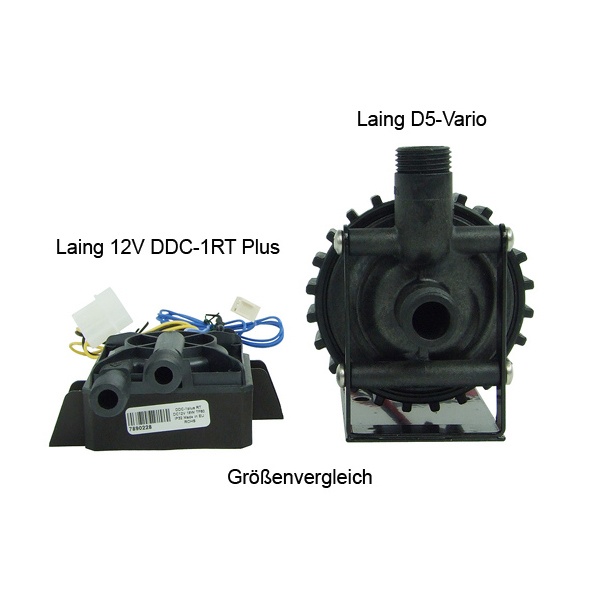 12V Laing DDC-1RT Pro Pump (10w) with 2x G1/4-Outer Thread